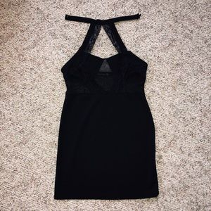 PrettyLittleThing black dress